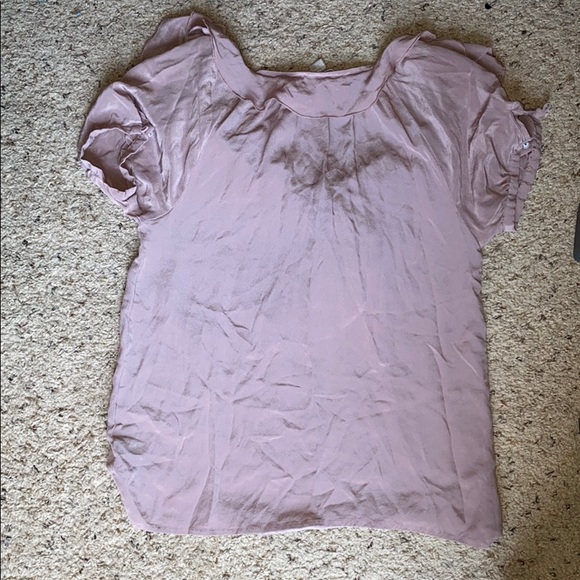 EUC 100%SILK Blouse 👚 - Picture 4 of 10